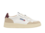 Autry Medalist Low Suede White Burgundy
